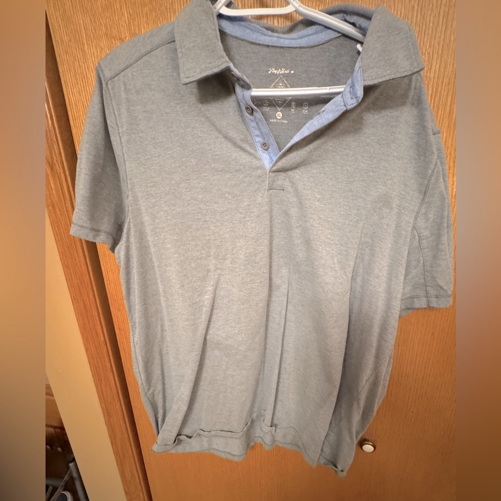 Flag & Anthem Gray Polo Shirt